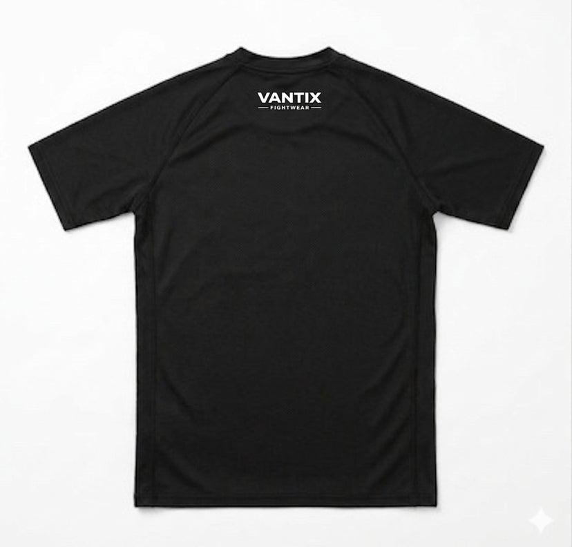 Vantix Blackout Short Sleeve Rash Guard