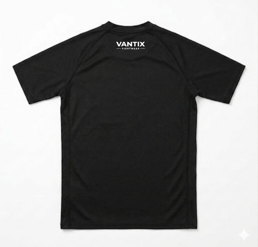 Vantix Blackout Short Sleeve Rash Guard
